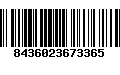 Código de Barras 8436023673365