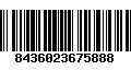 Código de Barras 8436023675888