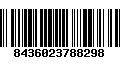 Código de Barras 8436023788298