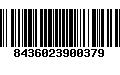 Código de Barras 8436023900379