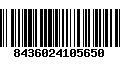 Código de Barras 8436024105650