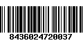 Código de Barras 8436024720037