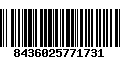 Código de Barras 8436025771731