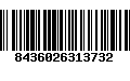 Código de Barras 8436026313732