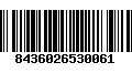 Código de Barras 8436026530061