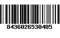 Código de Barras 8436026530405