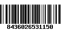 Código de Barras 8436026531150