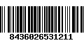 Código de Barras 8436026531211