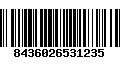 Código de Barras 8436026531235