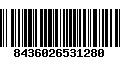 Código de Barras 8436026531280