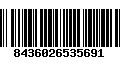 Código de Barras 8436026535691