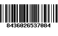 Código de Barras 8436026537084