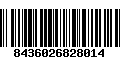 Código de Barras 8436026828014