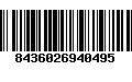 Código de Barras 8436026940495