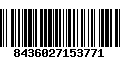 Código de Barras 8436027153771