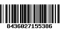 Código de Barras 8436027155386