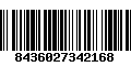 Código de Barras 8436027342168