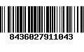 Código de Barras 8436027911043