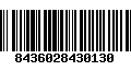 Código de Barras 8436028430130