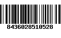 Código de Barras 8436028510528