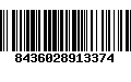 Código de Barras 8436028913374