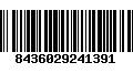 Código de Barras 8436029241391