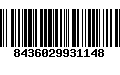 Código de Barras 8436029931148