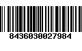 Código de Barras 8436030027984