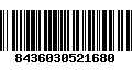 Código de Barras 8436030521680