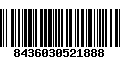 Código de Barras 8436030521888