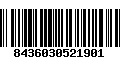 Código de Barras 8436030521901