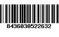 Código de Barras 8436030522632