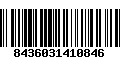 Código de Barras 8436031410846