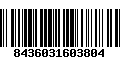 Código de Barras 8436031603804