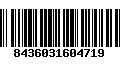 Código de Barras 8436031604719
