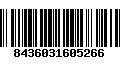 Código de Barras 8436031605266