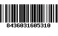 Código de Barras 8436031605310