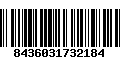 Código de Barras 8436031732184