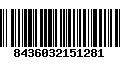 Código de Barras 8436032151281