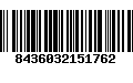 Código de Barras 8436032151762
