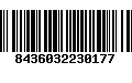 Código de Barras 8436032230177