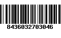 Código de Barras 8436032703046