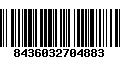 Código de Barras 8436032704883