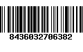 Código de Barras 8436032706382