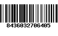 Código de Barras 8436032706405