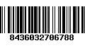 Código de Barras 8436032706788