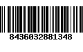 Código de Barras 8436032881348