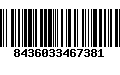 Código de Barras 8436033467381