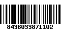 Código de Barras 8436033871102