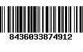 Código de Barras 8436033874912